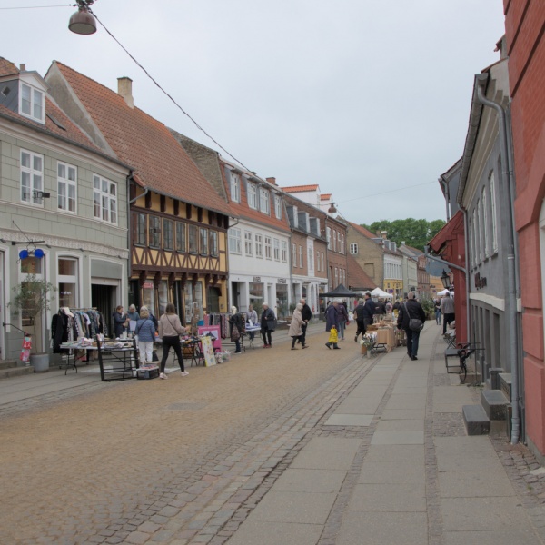 Einkaufsstraße in Køge