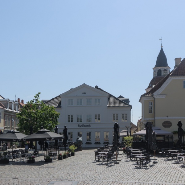 Marktplatz in Faaborg