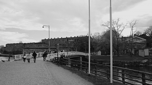 Brücke auf Suomenlinna
