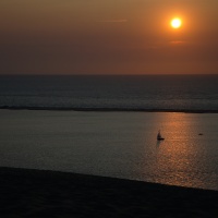Sonnenuntergang am Cap Ferret