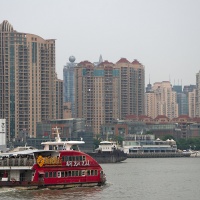 Boote am Huangpu