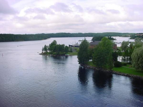 Idylischer See in Savonlinna