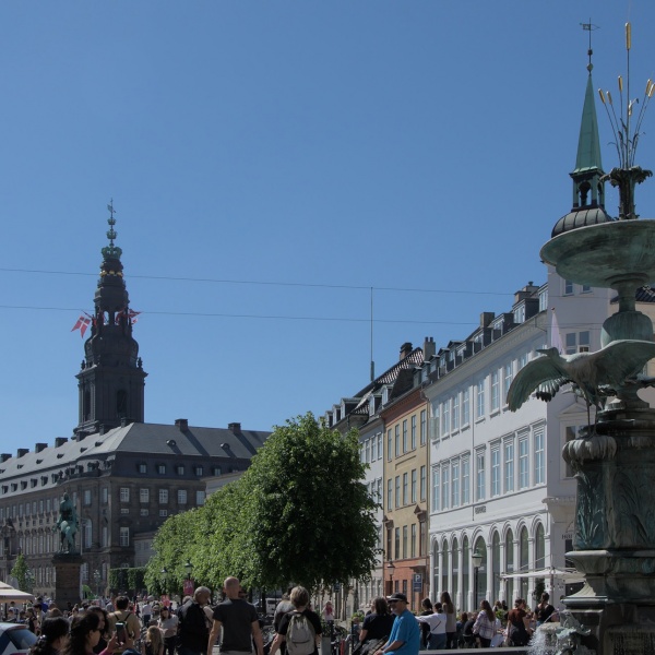 Fußgängerzone in Kopenhagen