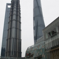 Jin Mao und Shanghai Tower