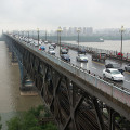 Die Jangtse Brücke in Nanjing