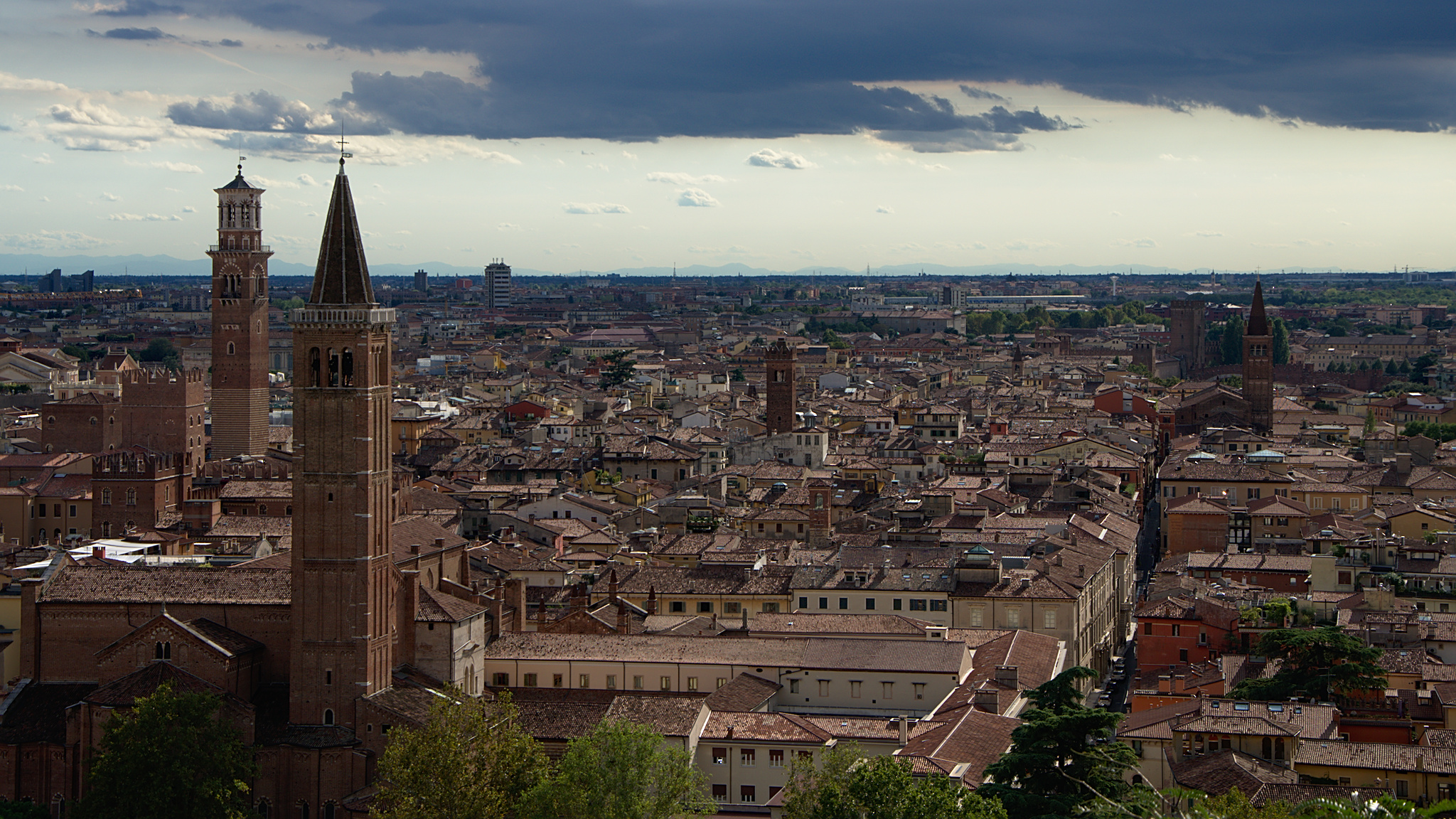 Verona vom Colle San Pietro